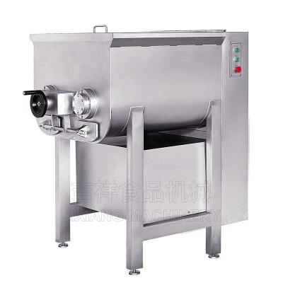 China Factory wholesale 340L stainless steel vacuum sausage chicken meat mixer mixer machine for sale for sale