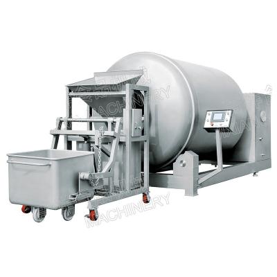 China Easy Operation And New Designed Low Noises Automatic Vacuum Stainless Steel Meat Tumbler Mixer Machine for sale