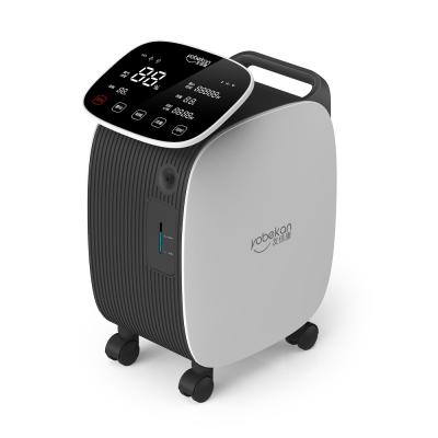 China Smart Portable Home Use Yobekan Oxygen-Concentrator Voice-Emission Voice Purity 5L Large Medical Oxygen Concentrator for sale