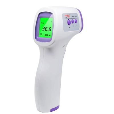 China Medical Yobekan Forehead Forehead Thermometer Non Contact Gun Temperature Laser IR LCD Display Handheld Digital Infrared Thermometers for sale