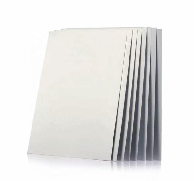 China Manufacture Price Flame Retardant White Melamine Coated Back Up Board For PCB Drill Hole for sale