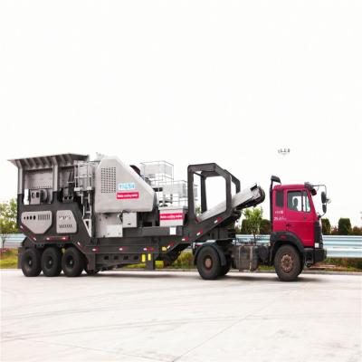 China Professional Type Crawler Mobile Crusher Crawler Mobile Crushing Plant Granite Crawler Mobile Crusher Station for sale