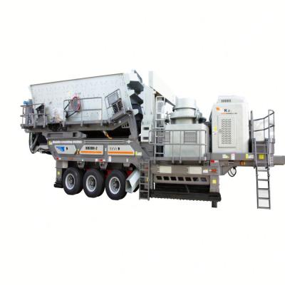 China Mineral Mining Plant Professional Mobile Crusher Mobile Crusher Crushing Station for sale