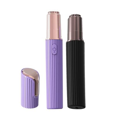 China Hair Removal 2 in 1 Electric Eyebrow Trimmer USB Eyebrow Trimmer Shaving Tools for sale