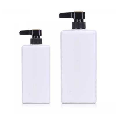 China Waterproof PE Plastic Shampoo Bottles Hand Wash Pump Bottles Plastic Cosmetic Packaging Factory Custom Empty Packaging Bottles for sale