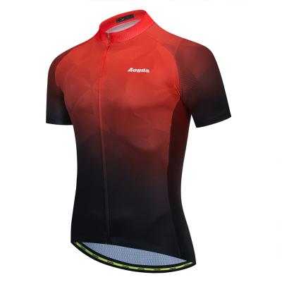 China Breathable Aogda Factory Cycling Shirt Direct Short Sleeve Short Sleeve Tank Top For Men for sale