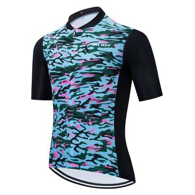 China New Products Breathable Logo Custom Wholesale Jersey Cycling Wear Bike Shirts Men for sale