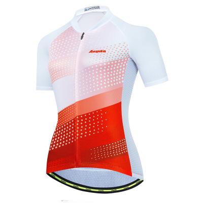 China Aogda Breathable Women Short Jersey Cycling Custom for sale