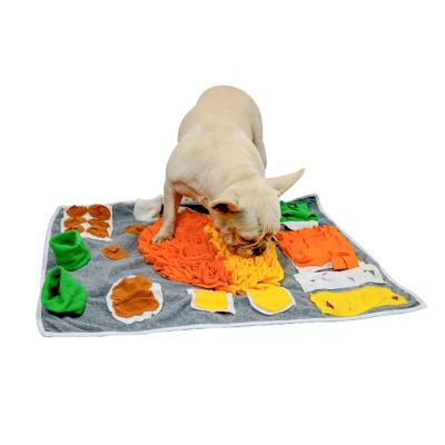 China Colorful Interactive Travel Durable Relieve To Stress Slow Feed Nose Dog Mat For Training for sale