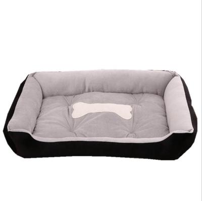 China Wholesale Cheap Breathable Soft Deep Sleep Washable Pet Bed Raised Dog Beds for sale