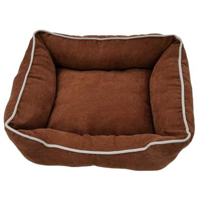 China Breathable Wholesale Soft And Comforting Cuddler Bolster Pet Bed For Cats Or Dogs for sale