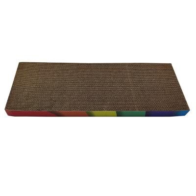 China Sustainable Shape Wholesale Custom Sisal Scratching Cardboard Cat Scratcher Board for sale