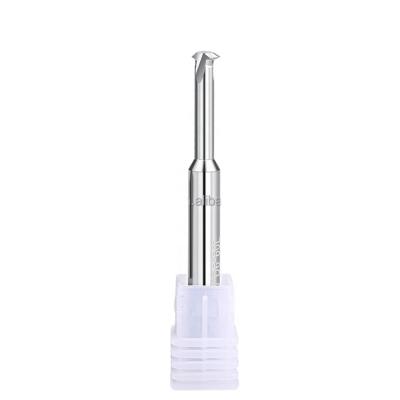 China Thread Milling Cutter Metric HCR55 M8*1.25 1 Tooth High Performance CNC Carbide End Mills Single Tooth Carbide Thread End Mill For Aluminum for sale