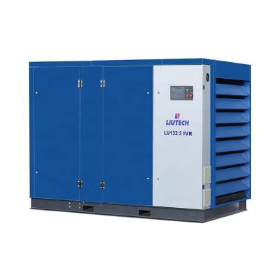 China Oil Free Quality Belt Drive High Pressure Stationary Industrial Screw Air Compressor for sale