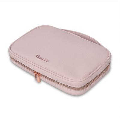 China Beauty Pink Makeup Lady Bags Fashion Toiletry Cosmetic Organizer Kit Bag For Women for sale