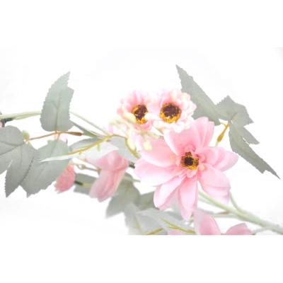 China Artificial Plant Pastics Environmental Plastics Modern Simplicity Artificial Dahlia Flower for sale