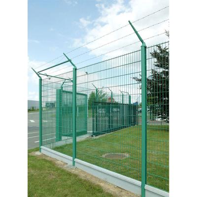 China Hot Dip Easily Assembled Right Color Double Edge Welded 3D Wire Mesh Fence From Porcelain for sale