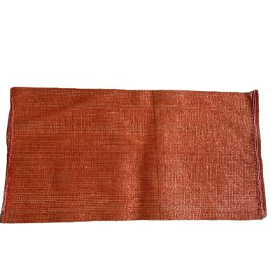 China Agriculture pp mesh bag for vegetables onion leno mesh bag customized tubular pp drawstring mesh bag for sale