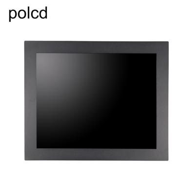 China Polcd 17“ bedde PC-IPS 2K HD van de Monitor het Muur Opgezette Aanraking Onverwachte Industriële Comité van het Schermvga TFT in Te koop