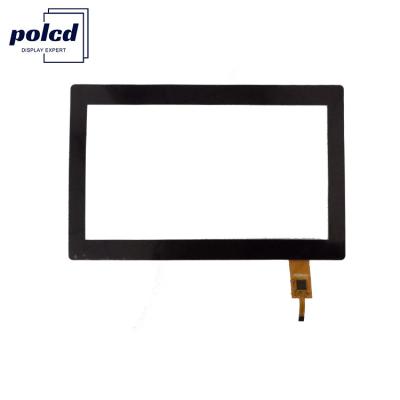 Cina Pannello di tocco capacitivo impermeabile multi di vetro leggero Anti-blu a 7 pollici del touch screen di Polcd in vendita