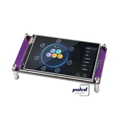 Κίνα Polcd 3,5 ίντσες υψηλής ανάλυσης 480 * 320 HMI Touch Panel TFT LCD Μοντέλο με πίνακα ελέγχου προς πώληση