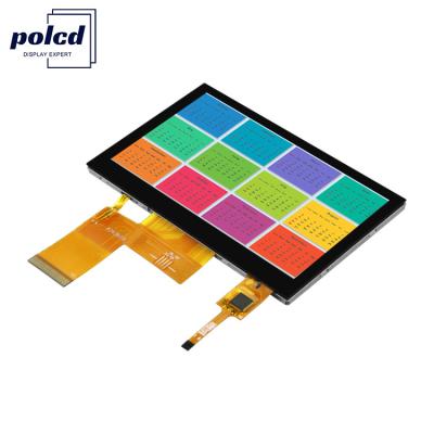 Китай Polcd RGB 24-битный дисплей 4,3 дюйма ST7262E43 800x480 TFT сенсорный экран продается