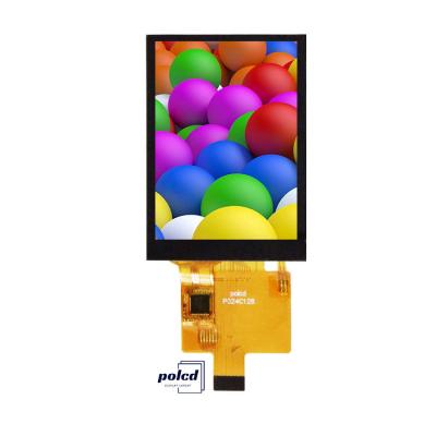 China Polcd de 2,4 pulgadas Transmisor de 240x320 de brillo 260 controlador ic ST7789V Interfaz de 4 líneas de serie TFT LCD en venta