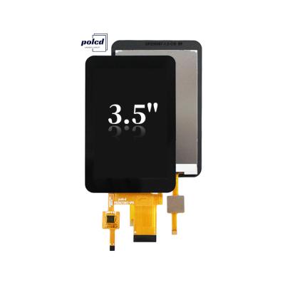 China Polcd CTP 320x480 Auflösung 30pins 3,5 Zoll TFT LCD Touchscreen Modul 330 nit TN Glas LCD-Display zu verkaufen