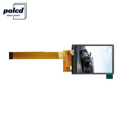 China 8080 polegada Tft Lcd ISO9001 240x320 Lcd dos bocados 2,4 de MCU 8 para o anúncio publicitário à venda