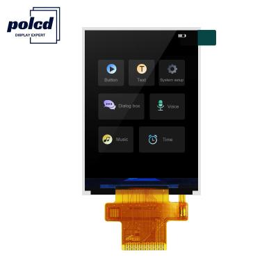 China Polcd 18 Pin 2.4 Spi Tft Lcd Display ST7789V2 Tft Pantalla táctil en venta