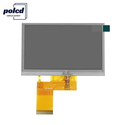 Cina Polcd 800X480 Lcd Tft 4.3 Pollici 280 Q38 Nit Raspberry Pi Touch Screen in vendita