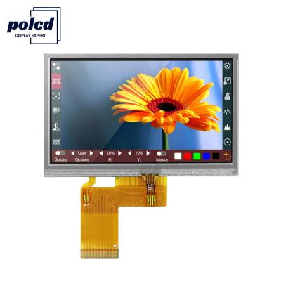 China Bit RGB 24 4,3 Touch Screen Zoll Tft Lcd industrieller Anzeigen-480x272 zu verkaufen