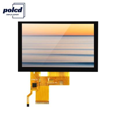 Cina Polcd ST7262 Display LCD a 5 pollici 800X480 Tft Touch Screen 40 Pin in vendita