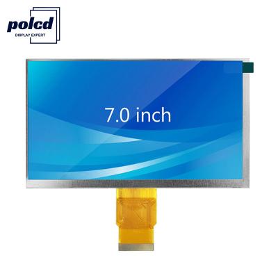 中国 Polcd 300 Nit RoHS 7 インチ TFT ディスプレイ 153.84mm ディスプレイ Lcd TFT 6 時 販売のため