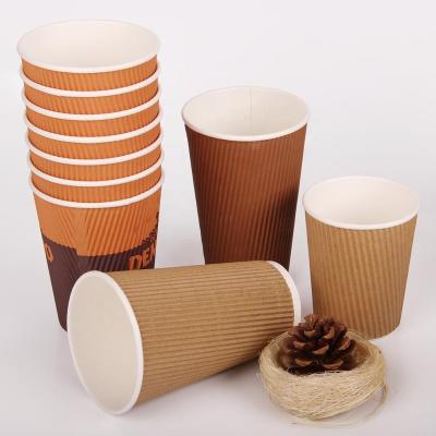 China Compostable Wholesale Custom Logo Printed Eco Friendly Disposable Paper Cups Vasos Biodegradable for sale