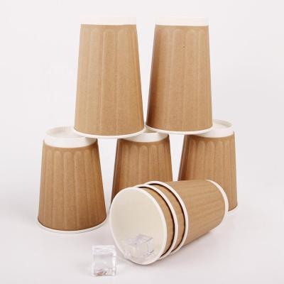 China High Quality Disposable Coffee Takeaway Packaging Reusable Reusable Pla Coated Paper Cups for sale