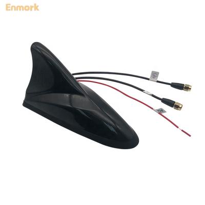 China gps fm am radio shark fin antenna 150*70*75 for sale