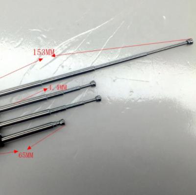 China AM FM Polish Stainless Steel Telescopic Antenna Elite Whip For Radio Transceiver EM-LG01 for sale