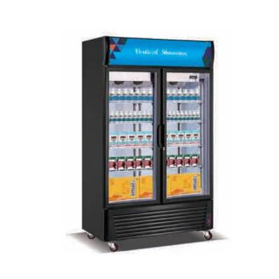 China Single-temperature Vertical Beverage Showcase Display Freezer Tools Supermarket Freezer and Refrigeration Equipment for sale