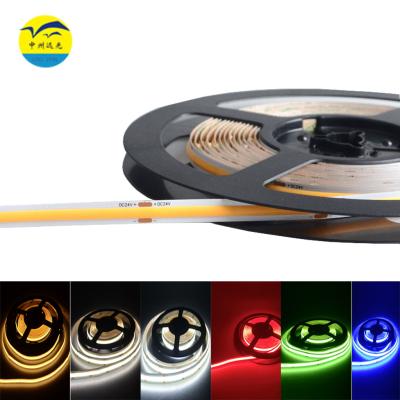 China Custom Project Flexible COB DC5V/DC12V/24V 90RA 480chips FPC FPC Led Strip Light Manufacturer for sale