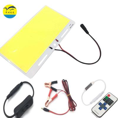 China Camp Lights DIY DC12V COB LED Light 100W 220*120mm COB LED Panel for camping lights big dimenison. for sale