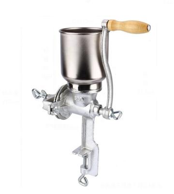 China food & Beverage Plant Table Hold Corn Mill Flour Maker Wheat Grain Nut Mill Cast Iron Hand Coffee Bean Mill Grinder for sale