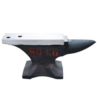 China Forging and New Metallurgical Forging Casting Tool 50 Kg Cast Anvil Blacksmith STEEL ANVIL For Sale for sale