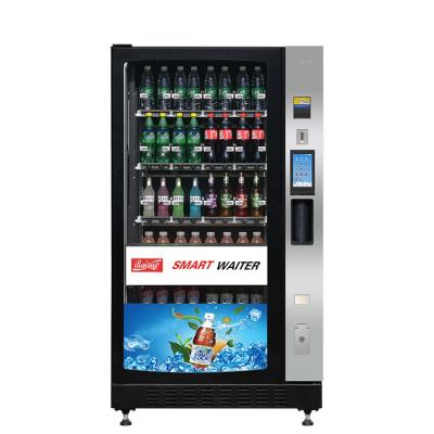 China School ; Subway station ; Hospital etc JSBS DR1-5000CS 7 inch touch screen elevator drink vending machine bill accepotr for 24 hours service vending machine protein for sale