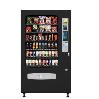 China School ; Subway station ; Hospital etc touch screen cashless vending machine combo cashless snack BAIXUE VCM-5000C and beverage china manufacturer for sale