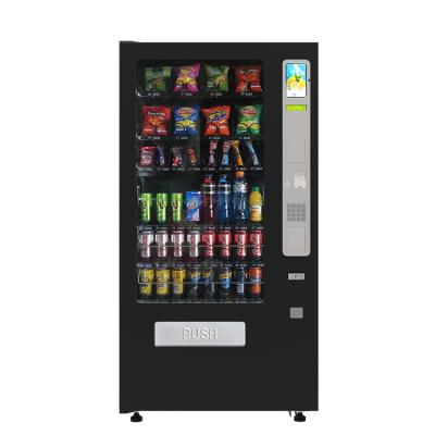 China School ; Subway station ; 7 inch hospital BAIXUE VCM2-4000 sereen 24 hours self service snack chocolates and drink combo vending machine for sale