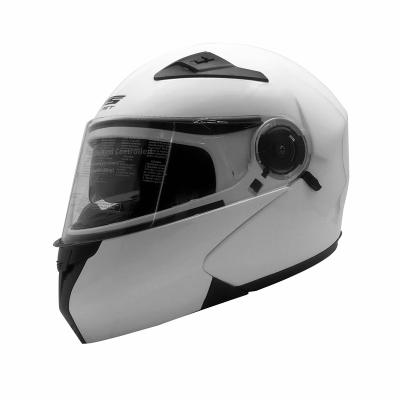 China Popular Flip Up Face Dot Approved Abs Double Visor Full Face Helmet Popular Motorcycle Helmet for sale