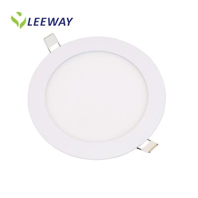 China Shopping Mall Porcelain Led Lamp Ultra Thin Led Panel Round Ceiling Recessed Spot Light Panel Lamp for sale