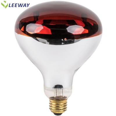 China China 150W 250W Brass Heat Hard Glass Lamp Infrared Waterproof Infrared Heat Lamp for sale