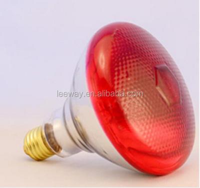 China Heater 175w E27 220V Infrared Heater Lamp Infrared Light Roasted Red For Animals for sale